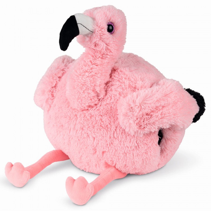 Noxxiez Μαξιλαράκι με τσέπες Flamingo (NX-HW716)