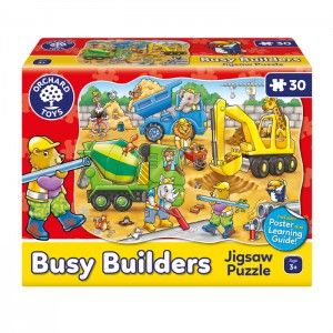 Orchard Toys Busy Builders Puzzle Ηλικίες 3+ ετών (ORCH299) Orchard Toys Busy Builders Puzzle Ηλικίες 3+ ετών (ORCH299)