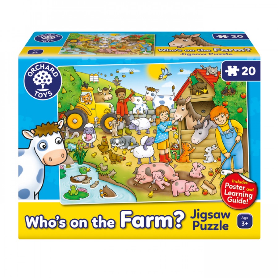 Orchard Toys Who'S On The Farm Puzzle Ηλικίες 3+ ετών (ORCH302)