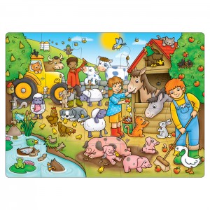 Orchard Toys Who'S On The Farm Puzzle Ηλικίες 3+ ετών (ORCH302) Orchard Toys Who'S On The Farm Puzzle Ηλικίες 3+ ετών (ORCH302)