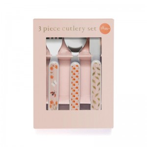 Σετ μαχαιροπήρουνα Cuterly set animal craddle pink (PTM-CS14) Σετ μαχαιροπήρουνα Cuterly set animal craddle pink (PTM-CS14)