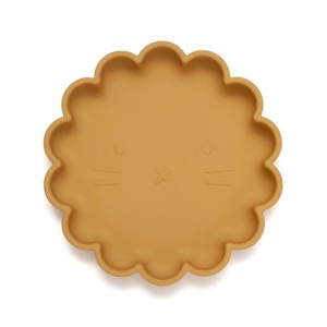 Petit Monkey – Πιάτο Σιλικόνης Lion Ochre (PTM-SP6)