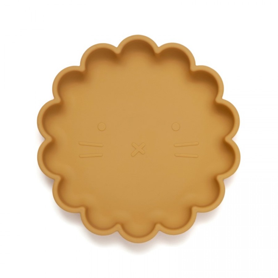 Petit Monkey – Πιάτο Σιλικόνης Lion Ochre (PTM-SP6)