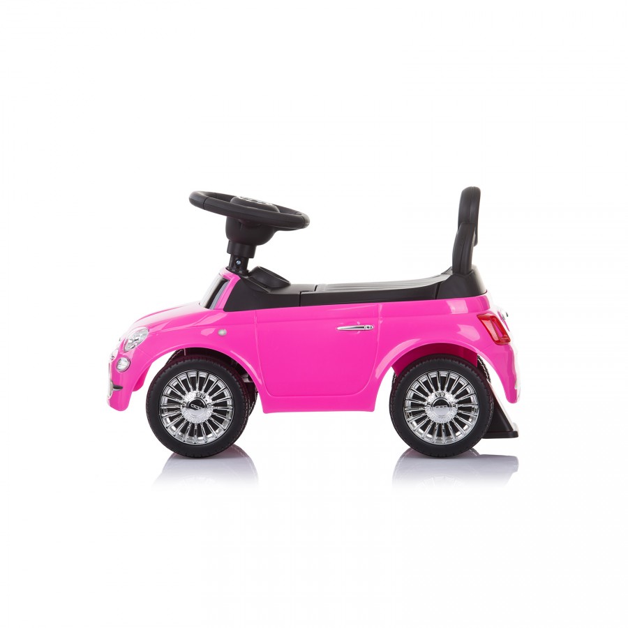 Chipolino Περπατούρα Αυτοκινητάκι Fiat 500 Pink (ROCFT0184PI)