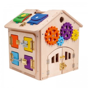 Roter Kafer Σπιτάκι Απασχόλησης Wooden BusyHouse (RW2001) Roter Kafer Σπιτάκι Απασχόλησης Wooden BusyHouse (RW2001)