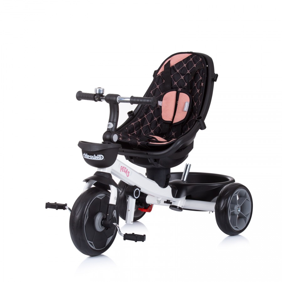 Chipolino Τρίκυκλο Ποδήλατο Pegas Blush (TRKPEG02204BH)