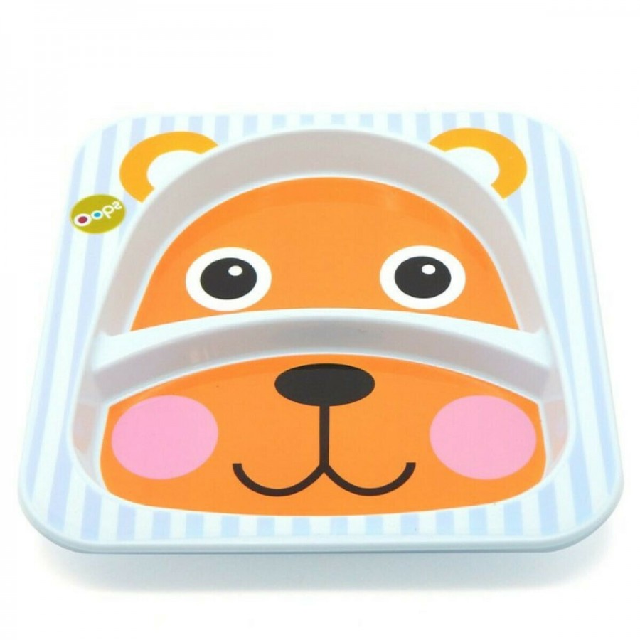 Oops Παιδικό Πιάτο Φαγητού Bear Πορτοκαλί (X30-40009-11)
