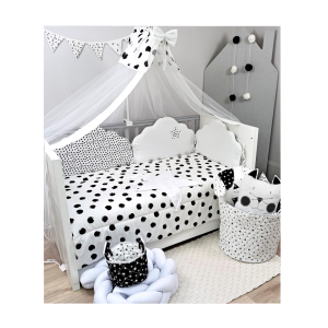 Baby Star Προίκα Μωρού 7 τμχ Cloud Black (SFC-B) Baby Star Προίκα Μωρού 7 τμχ Cloud Black (SFC-B)