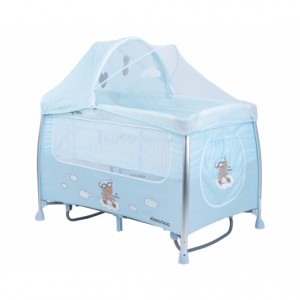 Kikkaboo Παρκοκρέβατο Dreamy Bear Mint 2 Επιπέδων (31003010089) Kikkaboo Παρκοκρέβατο Dreamy Bear Mint 2 Επιπέδων (31003010089)