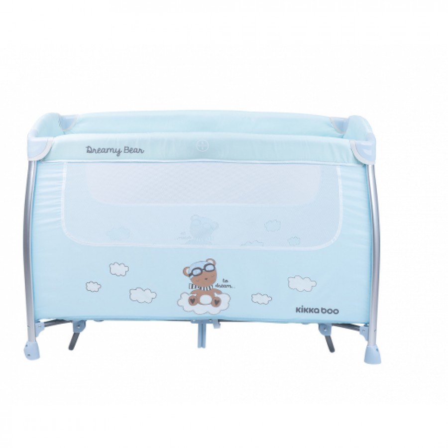 Kikkaboo Παρκοκρέβατο Dreamy Bear Mint 2 Επιπέδων (31003010089)