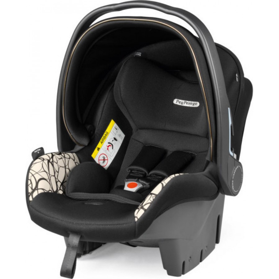 Peg Perego Καθισματάκι Αυτοκινήτου Primo Viaggio Lounge i-Size Graphic Gold 0-13 kg (26338DX13AB50)