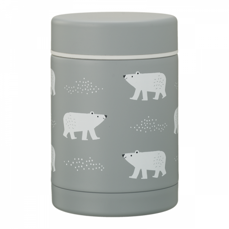 Fresk Θερμός φαγητού με διπλό τοίχωμα από ανοξείδωτο ατσάλι 300ml - Polar bear (FR-FD100-17)