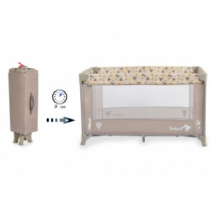 Cangaroo Παρκοκρεβατο Safari beige  (3800146248628)  Cangaroo Παρκοκρεβατο Safari beige  (3800146248628)