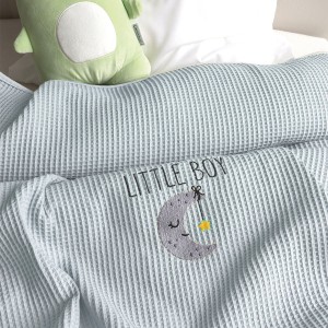 Palamaiki Home Κουβέρτα Πικέ Bebe Blanket Sugar Σιελ (5205857246266) Palamaiki Home Κουβέρτα Πικέ Bebe Blanket Sugar Σιελ (5205857246266)