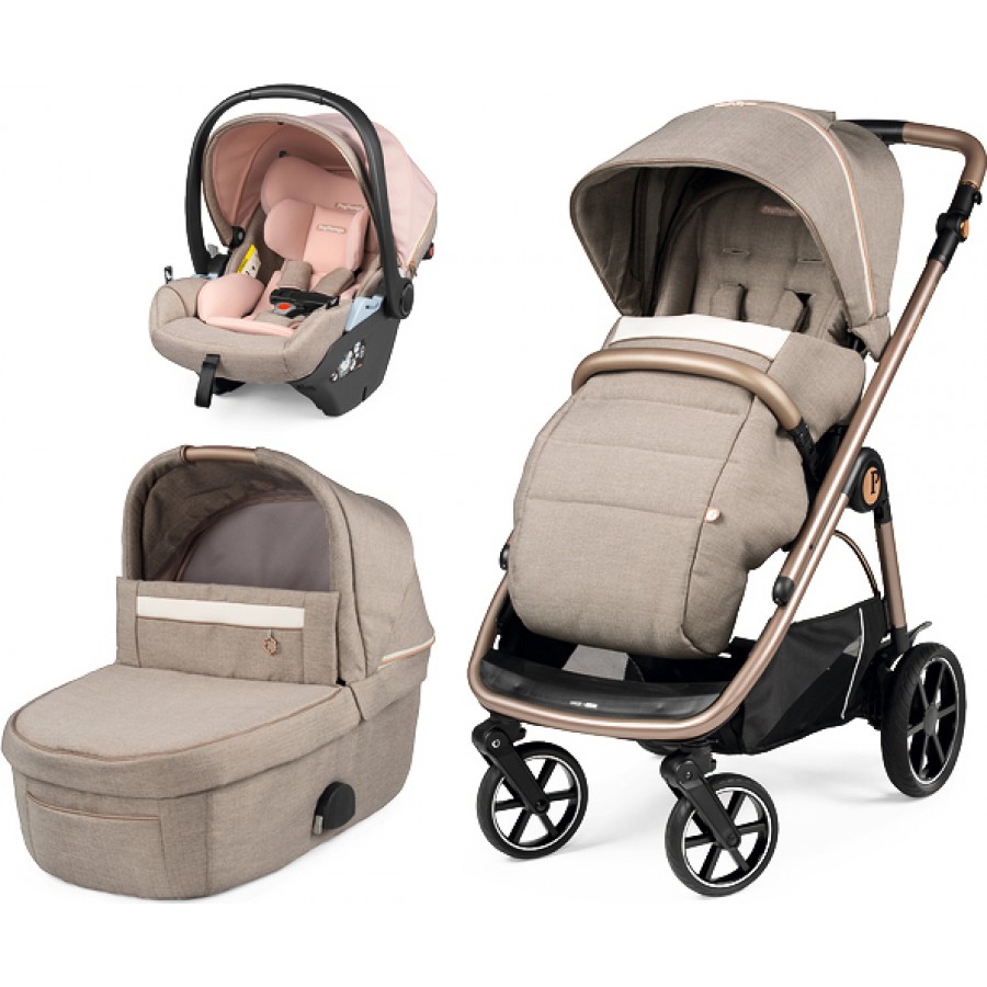 Peg Perego Πολυκαρότσι Veloce Lounge Modular 3 in 1 Mon Amour (02828BA36PI29)