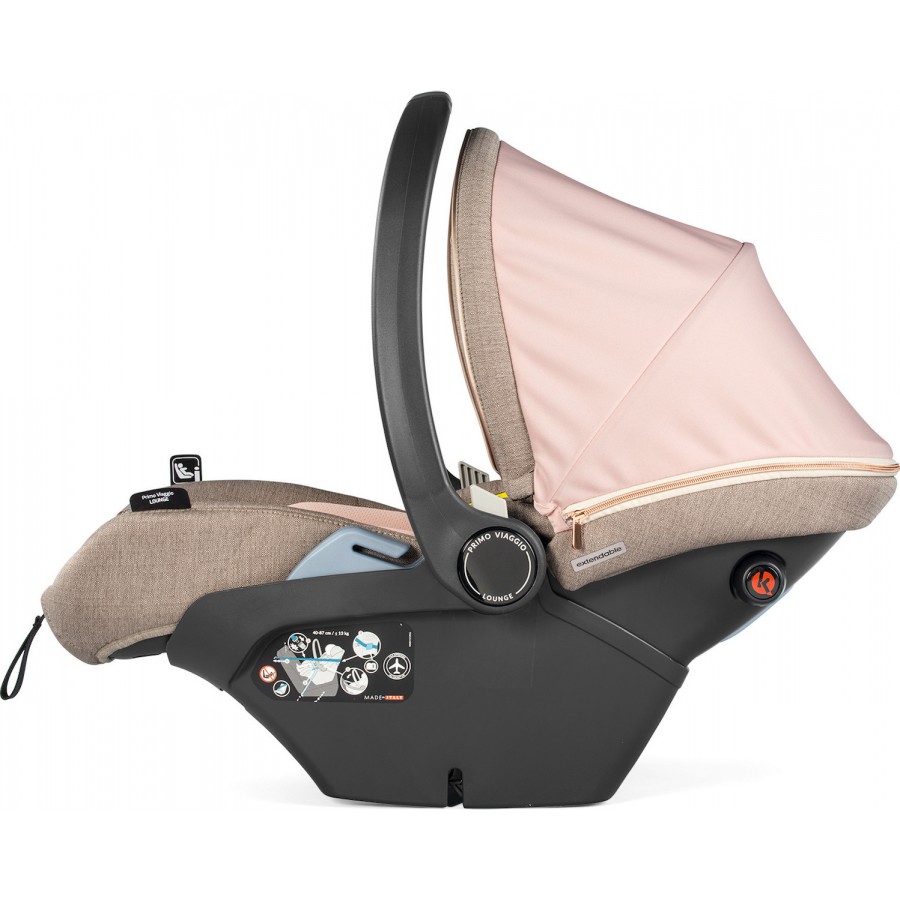 Peg Perego Πολυκαρότσι Veloce Lounge Modular 3 in 1 Mon Amour (02828BA36PI29)