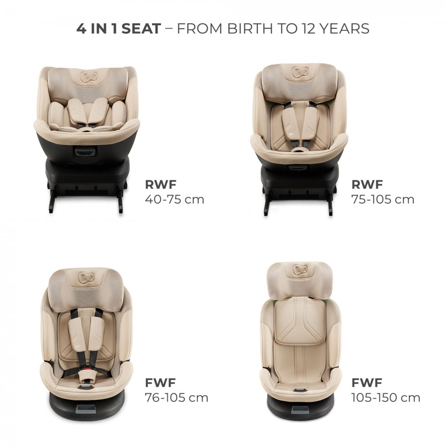 Kinderkraft Κάθισμα Αυτοκινήτου Xpedition Isofix i-Size 360° Beige (KCXPED03BEG0000) Kinderkraft Κάθισμα Αυτοκινήτου Xpedition Isofix i-Size 360° Beige (KCXPED03BEG0000)