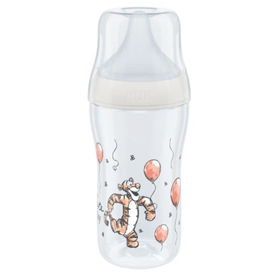 Nuk Disney Tiger Μπιμπερό Πλαστικό 260ml Perfect Match με θηλή 3m+ (10216308_1)