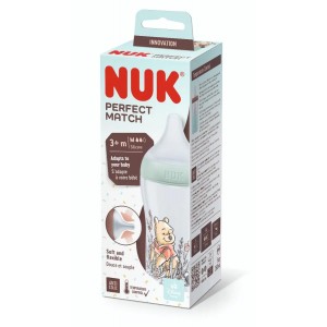 Nuk Disney Tiger Μπιμπερό Πλαστικό 260ml Perfect Match με θηλή 3m+ (10216308_1) Nuk Disney Tiger Μπιμπερό Πλαστικό 260ml Perfect Match με θηλή 3m+ (10216308_1)