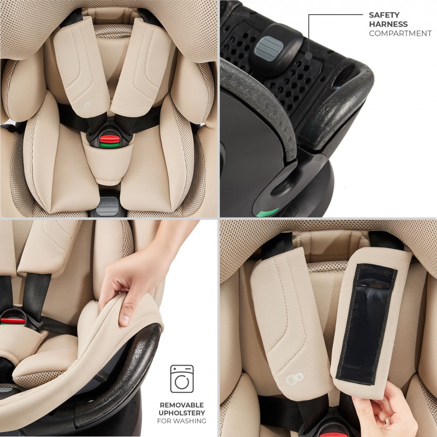 Kinderkraft Κάθισμα Αυτοκινήτου Xpedition Isofix i-Size 360° Beige (KCXPED03BEG0000) Kinderkraft Κάθισμα Αυτοκινήτου Xpedition Isofix i-Size 360° Beige (KCXPED03BEG0000)