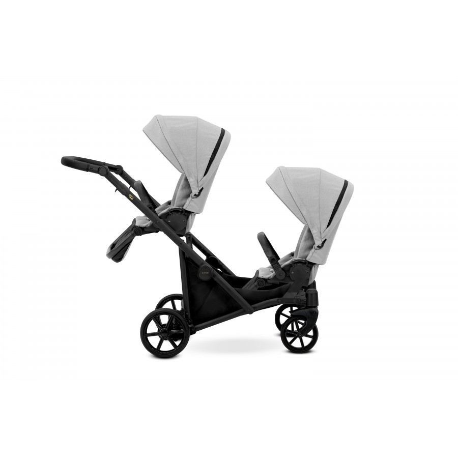 Kunert Καρότσι Διδύμων Brav Duo 3σε1 Black (5903999535629)