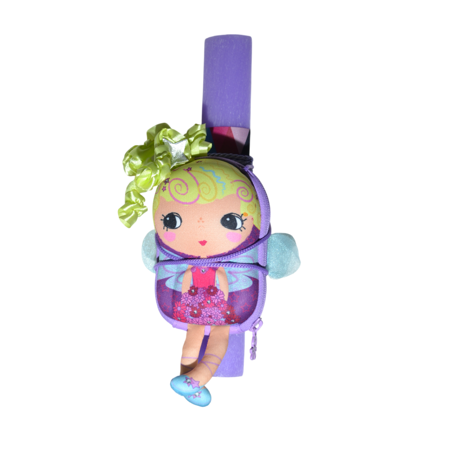 Χειροποίητη Αρωματική Λαμπάδα Τσαντάκι Μωβ (2026032) Χειροποίητη Αρωματική Λαμπάδα Τσαντάκι Μωβ (2026032)