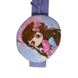 Χειροποίητη Αρωματική Λαμπάδα με Μωβ πορτοφολάκι (2026035) Χειροποίητη Αρωματική Λαμπάδα με Μωβ πορτοφολάκι (2026035)