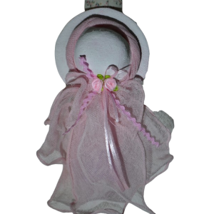 Χειροποίητη Αρωματική Λαμπάδα Με Διακοσμητικό Καπέλο Ροζ (2026046)