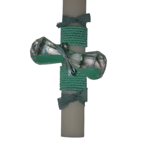 Χειροποίητη Αρωματική Λαμπάδα Με Διακοσμητική Κλεψύδρα Πράσινη (2026067) Χειροποίητη Αρωματική Λαμπάδα Με Διακοσμητική Κλεψύδρα Πράσινη (2026067)