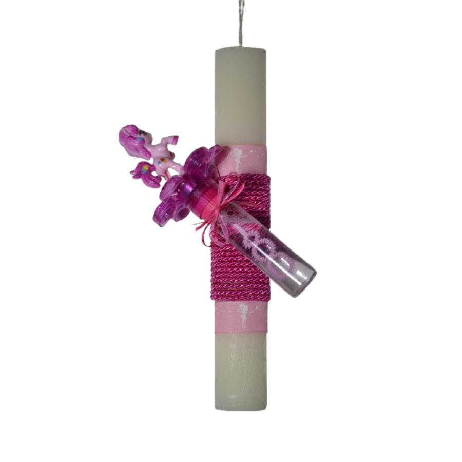 Χειροποίητη Αρωματική Λαμπάδα Με Σαπουνόφουσκα Μονόκερο Pink (2026085) Χειροποίητη Αρωματική Λαμπάδα Με Σαπουνόφουσκα Μονόκερο Pink (2026085)