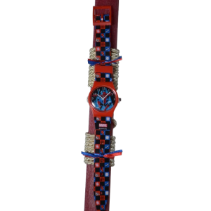 Χειροποίητη Αρωματική Λαμπάδα Με Παιδικό Ρολόι Αράχνη Ηρωα (2026088)