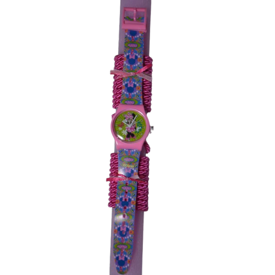 Χειροποίητη Αρωματική Λαμπάδα Με Παιδικό Ρολόι Ποντικούλα (2026089)