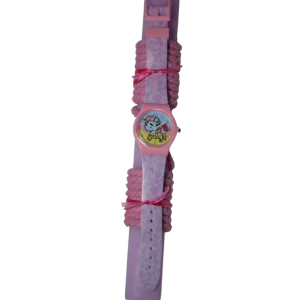 Χειροποίητη Αρωματική Λαμπάδα Με Παιδικό Ρολόι Ροζ Unicorn (2026091)