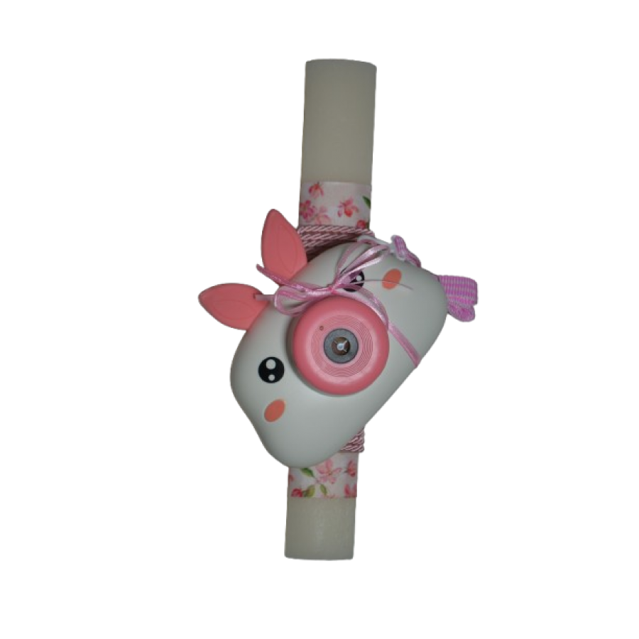 Χειροποίητη Αρωματική Λαμπάδα Γουρουνάκι με σαπουνόφουσκες (2026102) Χειροποίητη Αρωματική Λαμπάδα Γουρουνάκι με σαπουνόφουσκες (2026102)