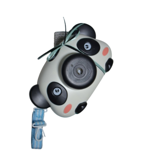 Χειροποίητη Αρωματική Λαμπάδα Panda με σαπουνόφουσκες (2026105)