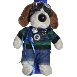 Χειροποίητη Αρωματική Λαμπάδα Φωτογράφος Σκύλος (2026106)