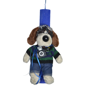 Χειροποίητη Αρωματική Λαμπάδα Φωτογράφος Σκύλος (2026106)