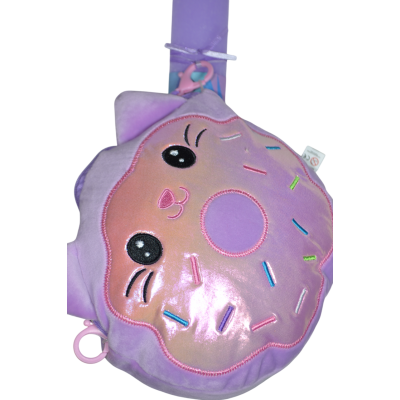 Χειροποίητη Αρωματική Λαμπάδα Τσαντάκι Μωβ (2026116)