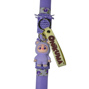 Χειροποίητη Αρωματική Λαμπάδα με Μπρελόκ onikuma Λιλά (2026137) Χειροποίητη Αρωματική Λαμπάδα με Μπρελόκ onikuma Λιλά (2026137)