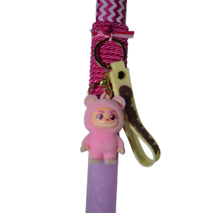 Χειροποίητη Αρωματική Λαμπάδα με Μπρελόκ onikuma Ροζ (2026139) Χειροποίητη Αρωματική Λαμπάδα με Μπρελόκ onikuma Ροζ (2026139)