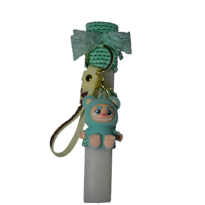 Χειροποίητη Αρωματική Λαμπάδα με Μπρελόκ onikuma Μέντα (2026140)