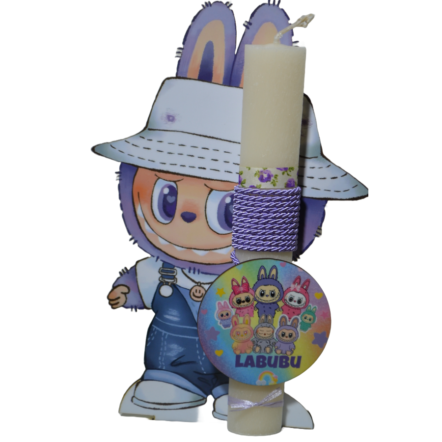 Χειροποίητη Αρωματική Λαμπάδα Με την onikuma σε ξύλινη Διακοσμητική Βάση (2026153) Χειροποίητη Αρωματική Λαμπάδα Με την onikuma σε ξύλινη Διακοσμητική Βάση (2026153)