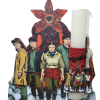 Χειροποίητη Αρωματική Λαμπάδα Με stranger things σε ξύλινη Διακοσμητική Βάση (2026156)