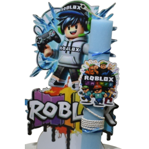 Χειροποίητη Αρωματική Λαμπάδα Με μορφή Gamer σε ξύλινη Διακοσμητική Βάση (2026160) Χειροποίητη Αρωματική Λαμπάδα Με μορφή Gamer σε ξύλινη Διακοσμητική Βάση (2026160)