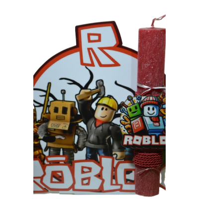 Χειροποίητη Αρωματική Λαμπάδα Με μορφή κόκκινης ομάδας rob σε ξύλινη Διακοσμητική Βάση (2026163) Χειροποίητη Αρωματική Λαμπάδα Με μορφή κόκκινης ομάδας rob σε ξύλινη Διακοσμητική Βάση (2026163)