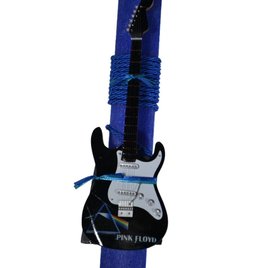 Χειροποίητη Αρωματική Λαμπάδα Με Διακοσμητική Κιθάρα Pink Floyd (2026168)