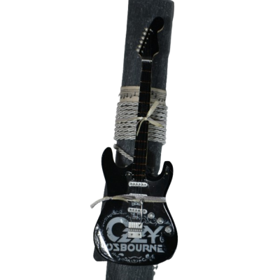 Χειροποίητη Αρωματική Λαμπάδα Με Διακοσμητική Κιθάρα ozzy (2026170) Χειροποίητη Αρωματική Λαμπάδα Με Διακοσμητική Κιθάρα ozzy (2026170)