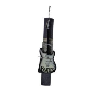 Χειροποίητη Αρωματική Λαμπάδα Με Διακοσμητική Κιθάρα Beatles (2026172)