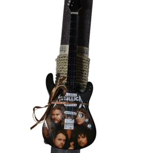 Χειροποίητη Αρωματική Λαμπάδα Με Διακοσμητική Κιθάρα Metallica (2026176)