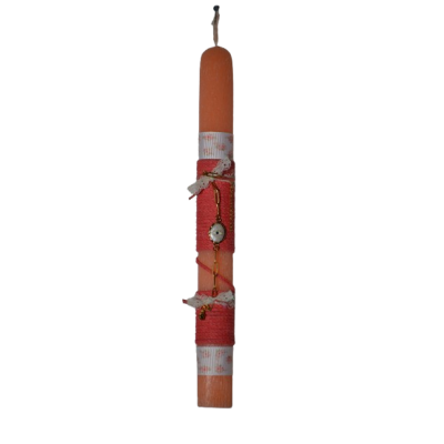 Χειροποίητη Αρωματική Λαμπάδα Με Βραχιόλι Με Ματάκι (2026185)